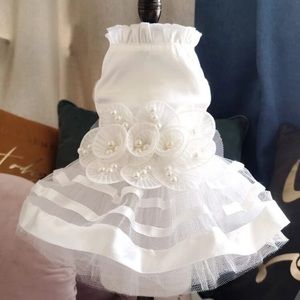 Dog wedding dress